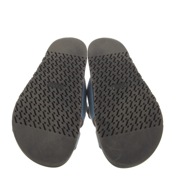 Hermes Chypre Sandals gold and Jean 39 - Picture 2 of 8